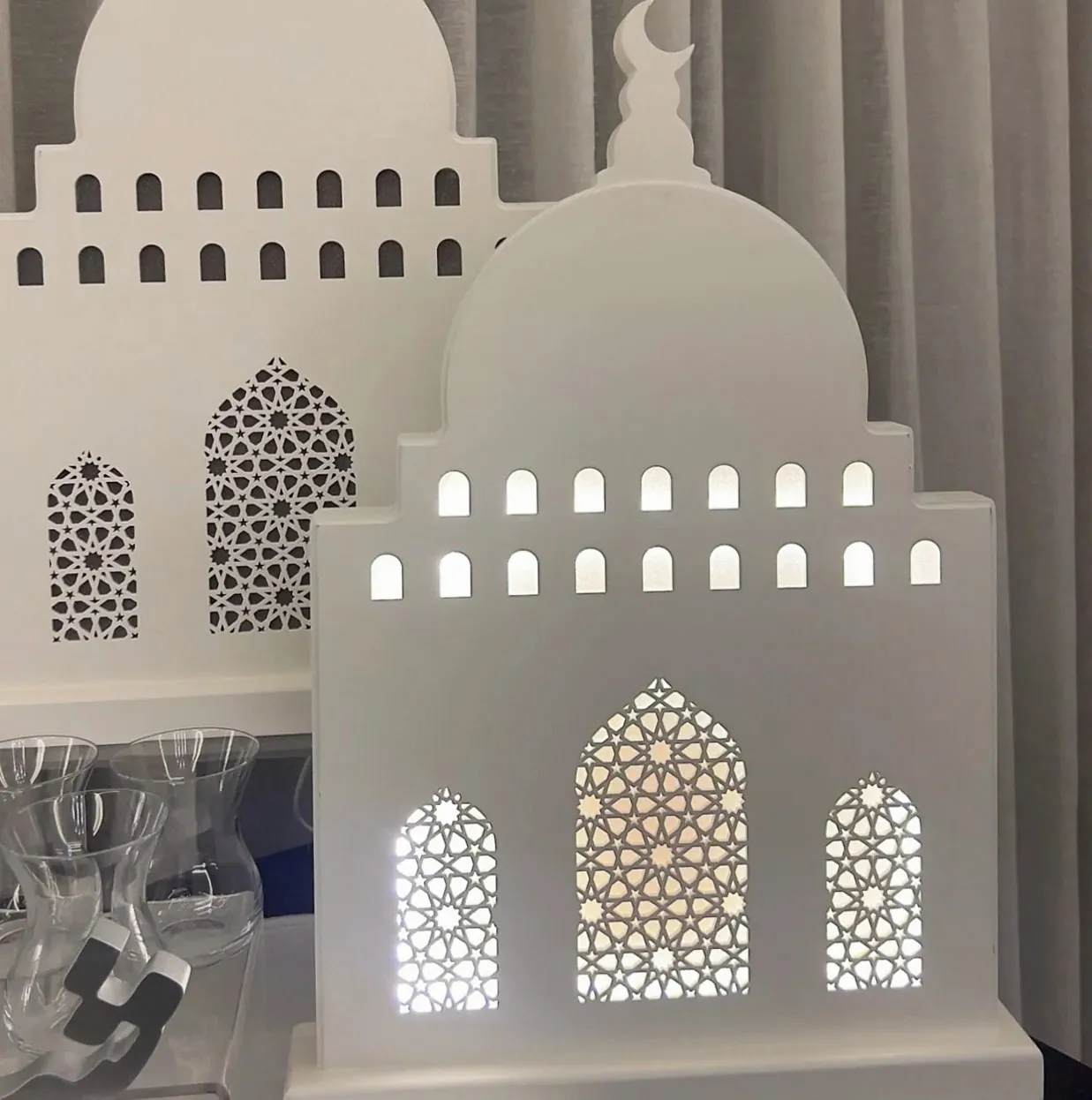 Andalusia Illuminated Mosque Décor Sculpture — 1